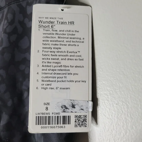 Lululemon Wunder Train 6" Shorts - Picture 3 of 3